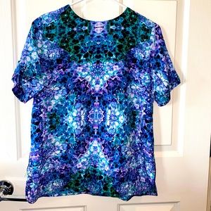 Liz Claiborne, PL, dressy short sleeve blouse